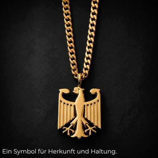 Deutschland Kette mit Adleranhänger - VISTORO