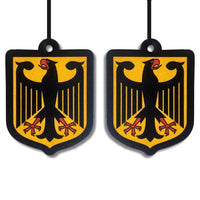 Auto Duftbaum Deutschland – 2er Set Sandelholz & Frucht Duft mit Bundesadler - VISTORO