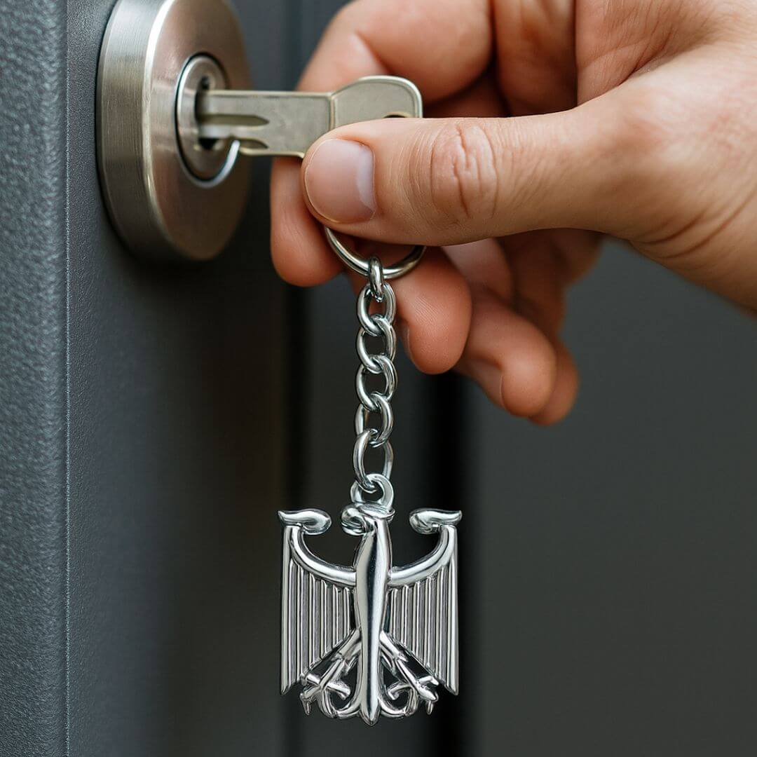 Deutschland Adler Schlüsselanhänger - VISTORO