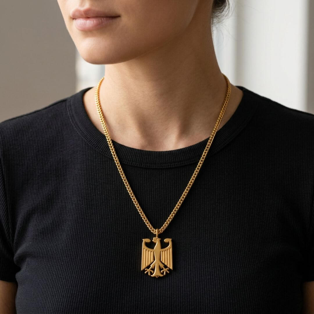 Deutschland Kette mit Adleranhänger - VISTORO