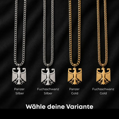 Deutschland Kette mit Adleranhänger - VISTORO