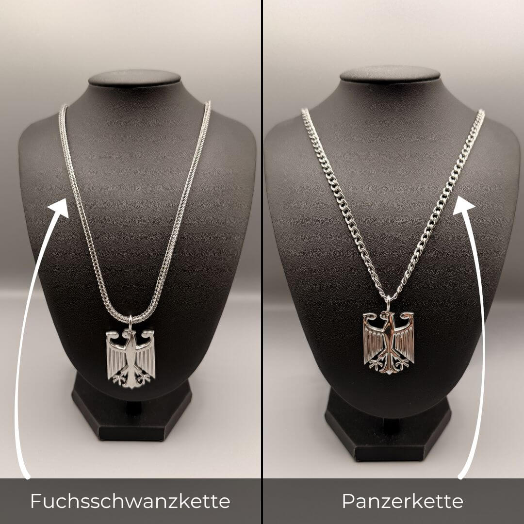 Deutschland Kette mit Adleranhänger - VISTORO