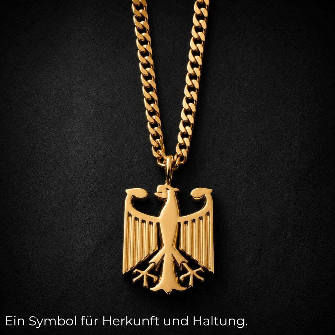 Deutschland Kette mit Adleranhänger - VISTORO