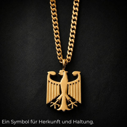 Deutschland Kette mit Adleranhänger - VISTORO