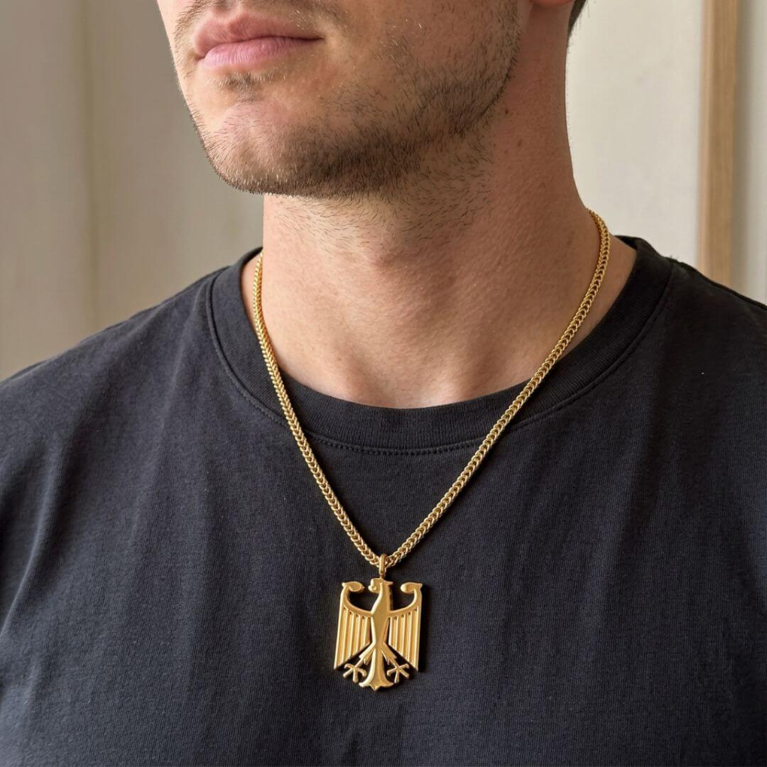 Deutschland Kette mit Adleranhänger - VISTORO