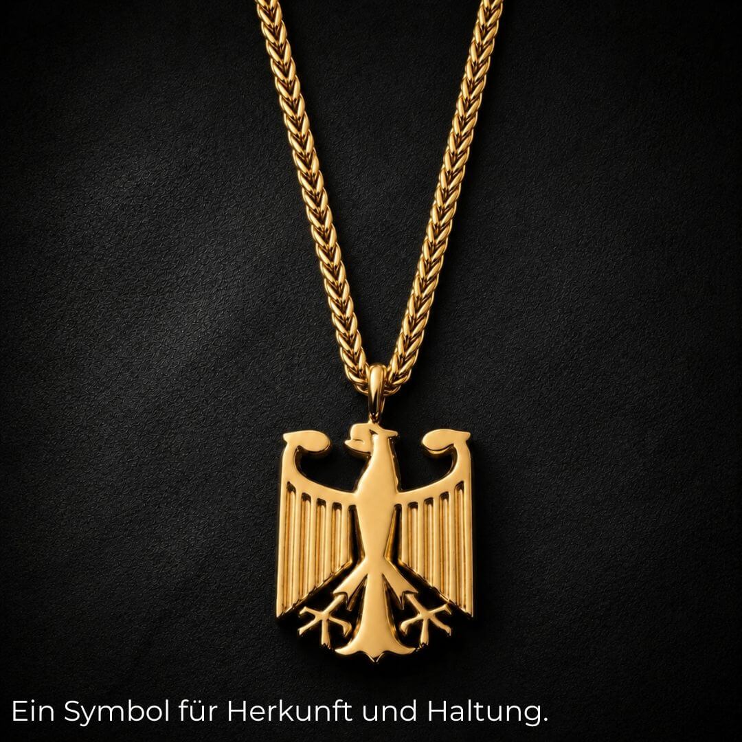 Deutschland Kette mit Adleranhänger - VISTORO