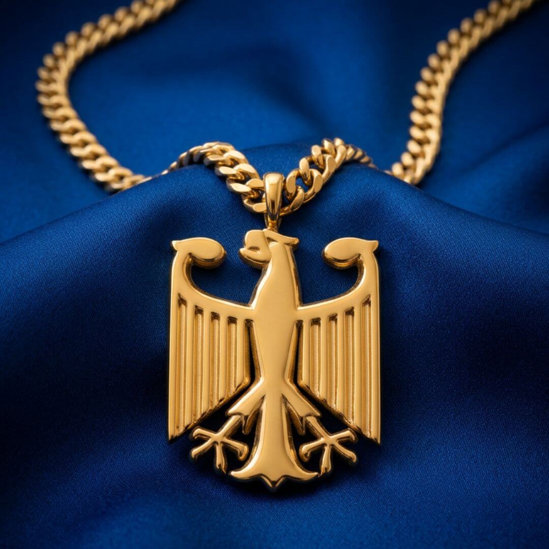 Deutschland Kette mit Adleranhänger - VISTORO