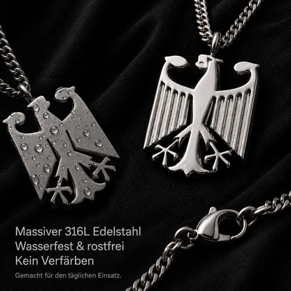 Deutschland Kette mit Adleranhänger - VISTORO