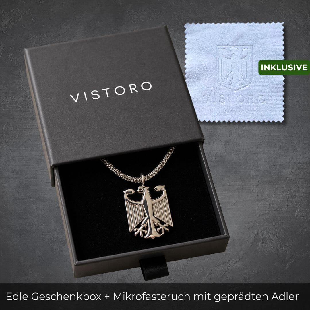 Deutschland Kette mit Adleranhänger - VISTORO