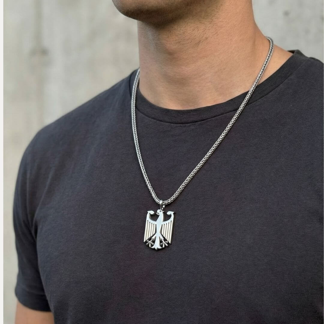 Deutschland Kette mit Adleranhänger - VISTORO