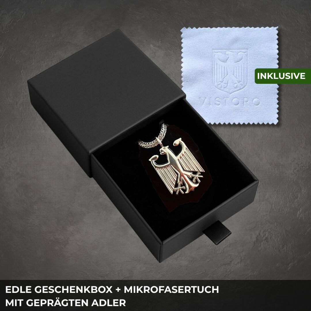 Deutschland Kette mit Adleranhänger - VISTORO