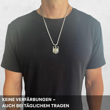 Deutschland - Set: Kette + Schlüsselanhänger + 5× Duftbaum - VISTORO
