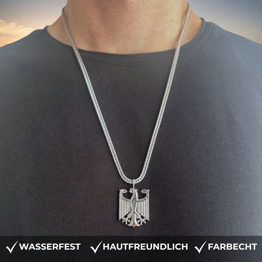Deutschland - Set: Kette + Schlüsselanhänger + 5× Duftbaum - VISTORO